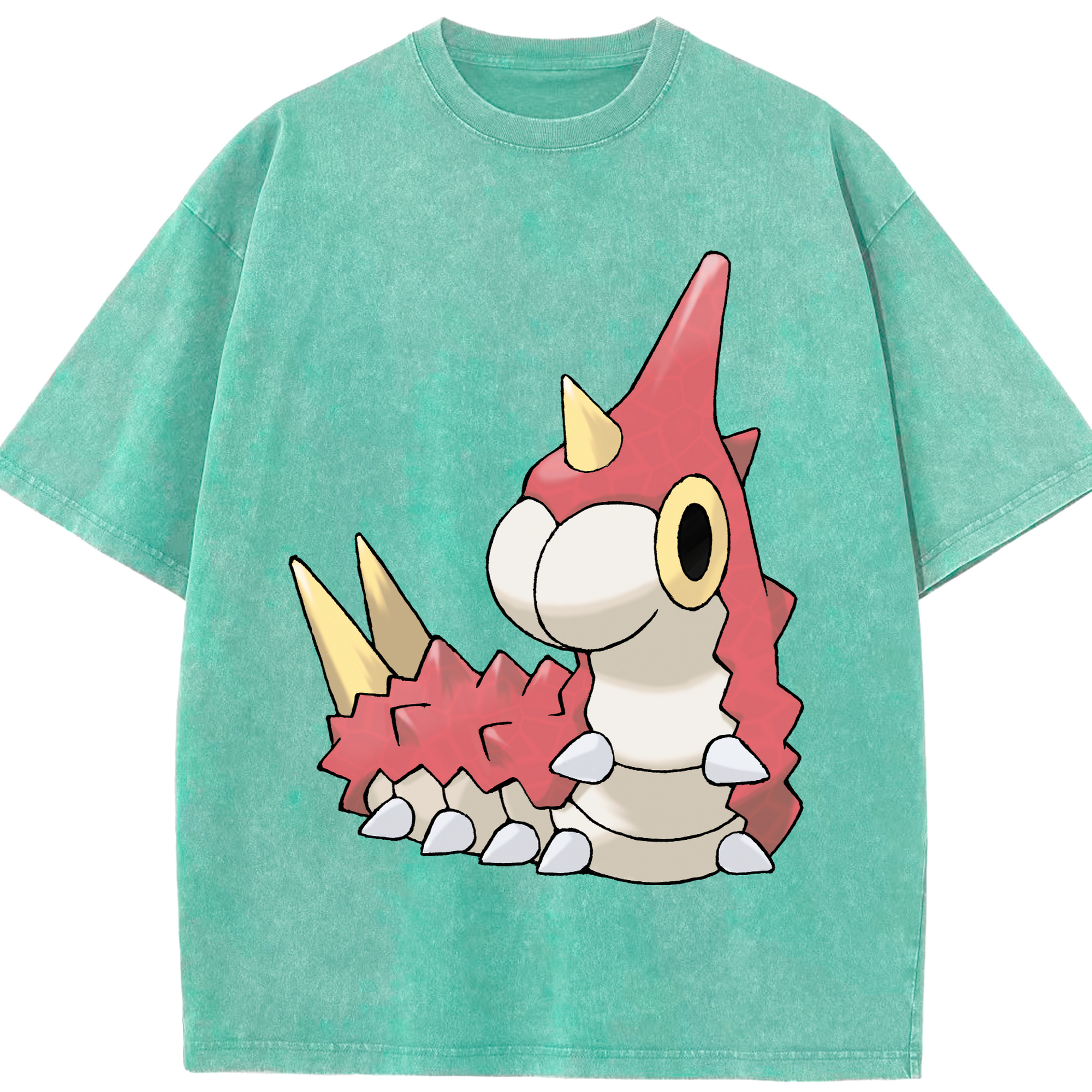 （画像用） ポケットモンスター Pokémon 綿100% ヴィンテージ風 半袖Tシャツ（フロントプリント）